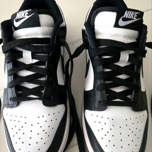 Nike Dunk Low Retro "Panda" Women's Size 6 White/Black Sneakers